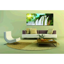 Beautiful Scenery Modern Waterfall Canvas Print For Living Room Wall Decor